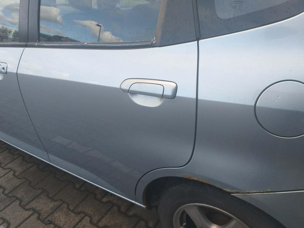 Honda Jazz GD original T&uuml;r hinten links Hellblaumetallic Rohbau Bj.2008